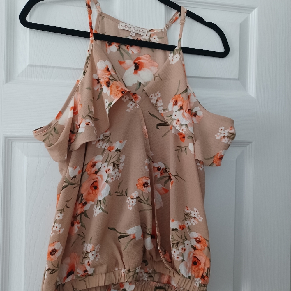 Willow & Root Floral Blouse